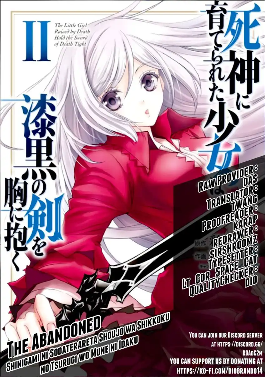 Shinigami ni Sodaterareta Shoujo wa Shikkoku no Tsurugi wo Mune ni Idaku Chapter 11 1